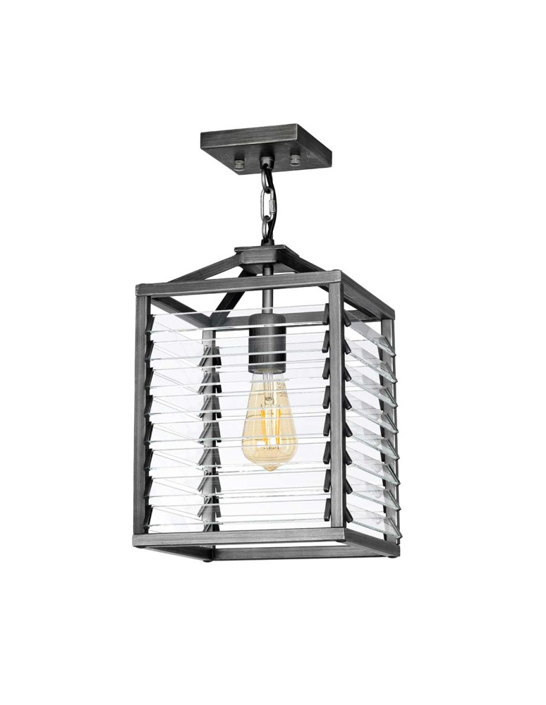 Elstead Lighting Lampa wisząca Louvre - 1 źródło światła LOUVRE-1P