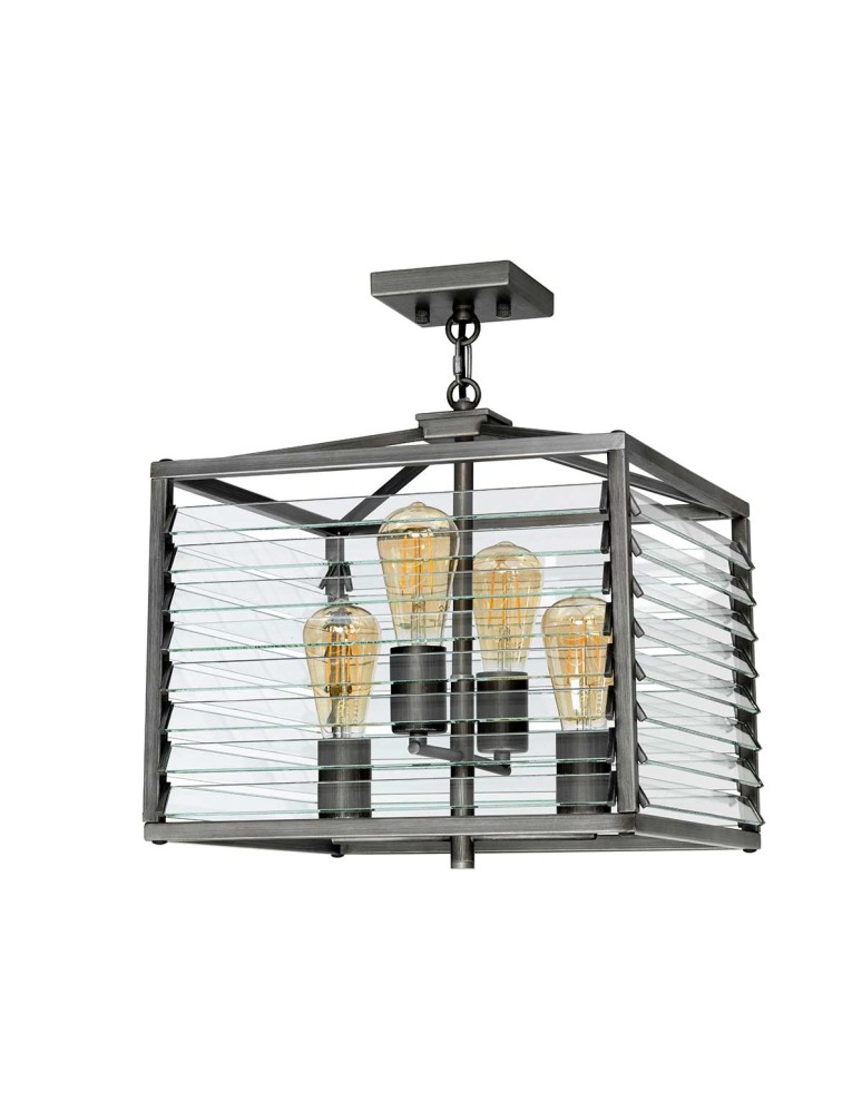 Elstead Lighting Lampa wisząca Louvre - 4 źródła światła LOUVRE-4P Elstead Lighting Lampa wisząca Louvre - 4 źródła światła LOUVRE-4P