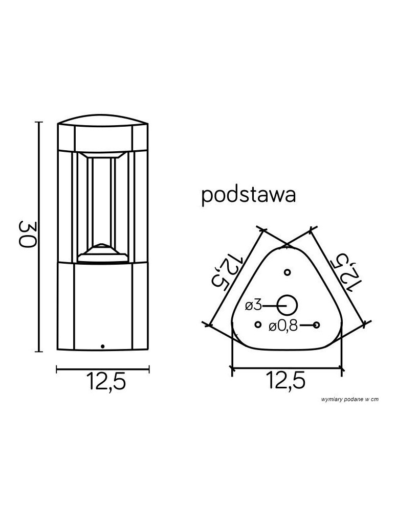 SU-MA FAN 30 cm GL 11201 Stojąca
