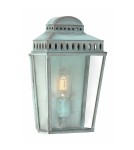 Kinkiety zewnętrzne - Elstead Lighting Latarnia naścienna Mansion House - 1 źródło światła - Grynszpan IP44 MANSION-HOUSE-V - product 1