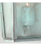 Kinkiety zewnętrzne - Elstead Lighting Latarnia naścienna Mansion House - 1 źródło światła - Grynszpan IP44 MANSION-HOUSE-V - product 4
