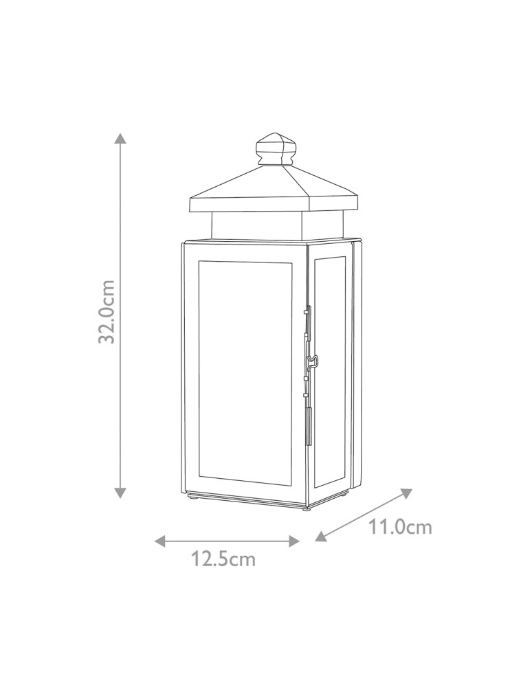 Elstead Lighting Latarnia naścienna Matlock - 1 źródło światła IP44 MATLOCK Elstead Lighting Latarnia naścienna Matlock - 1 źródło światła IP44 MATLOCK