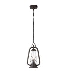 Lampy zewnętrzne wiszące - Elstead Lighting Latarnia wisząca Miners - 1 źródło światła IP44 MINERS-CHN - product 1