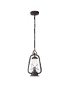 Elstead Lighting Latarnia wisząca Miners - 1 źródło światła IP44 MINERS-CHN