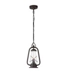 Lampy zewnętrzne wiszące - Elstead Lighting Latarnia wisząca Miners - 1 źródło światła IP44 MINERS-CHN - product 2