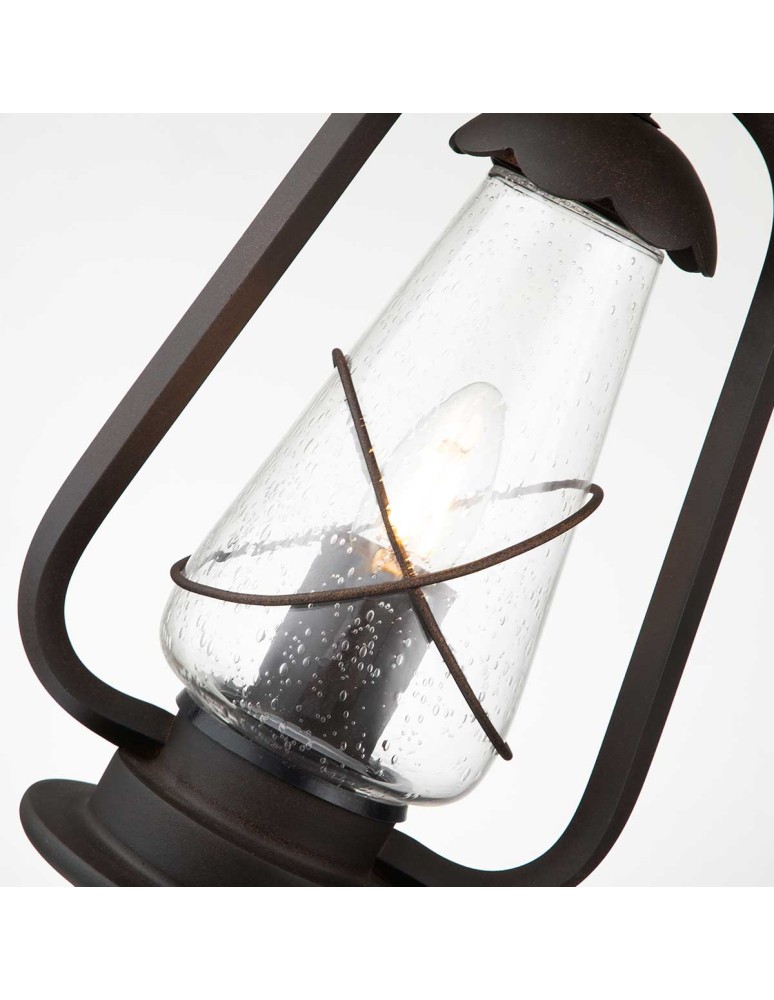 Elstead Lighting Latarnia wisząca Miners - 1 źródło światła IP44 MINERS-CHN