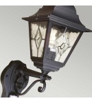 Kinkiety zewnętrzne - Elstead Lighting Latarnia naścienna z czujnikiem PIR Norfolk - 1 źródło światła IP44 NR1-PIR-BLACK - product 4