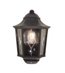 Kinkiety zewnętrzne - Elstead Lighting Latarnia naścienna Norfolk - 1 źródło światła IP44 NR7-2-BLK - product 1