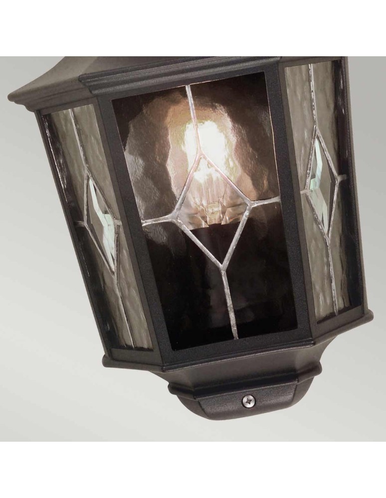 Elstead Lighting Latarnia naścienna Norfolk - 1 źródło światła IP44 NR7-2-BLK