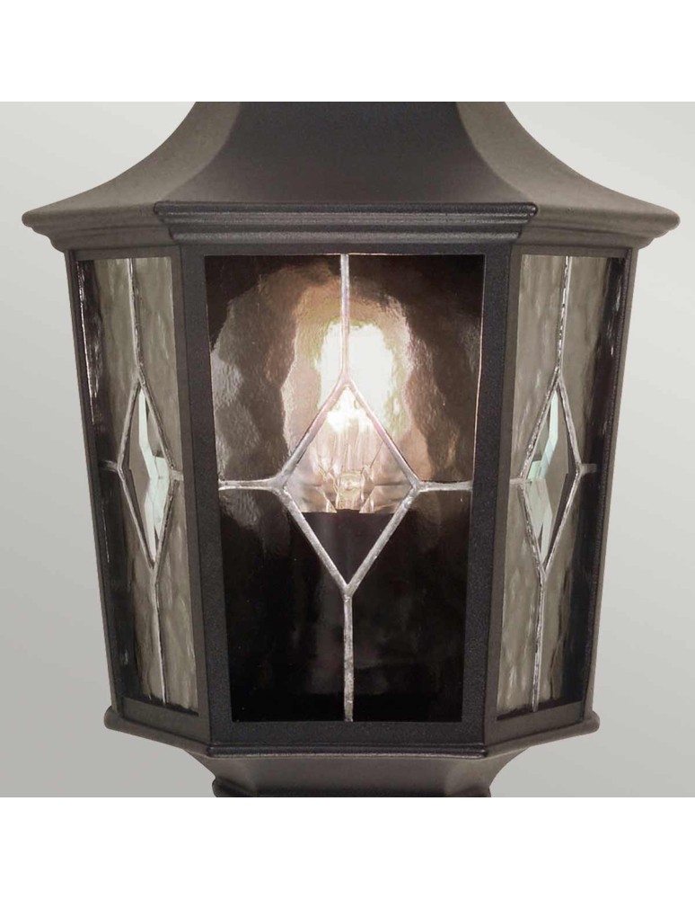Elstead Lighting Latarnia naścienna Norfolk - 1 źródło światła IP44 NR7-2-BLK