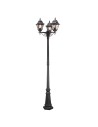 Elstead Lighting Duża latarnia stojąca Norfolk - 3 źródło światła IP44 NR8-BLK