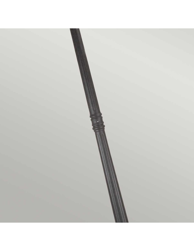 Lampy zewnętrzne latarnie - Elstead Lighting Duża latarnia stojąca Norfolk - 3 źródło światła IP44 NR8-BLK - product kolory-swiatla.pl 3