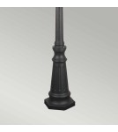 Lampy zewnętrzne latarnie - Elstead Lighting Duża latarnia stojąca Norfolk - 3 źródło światła IP44 NR8-BLK - product 4