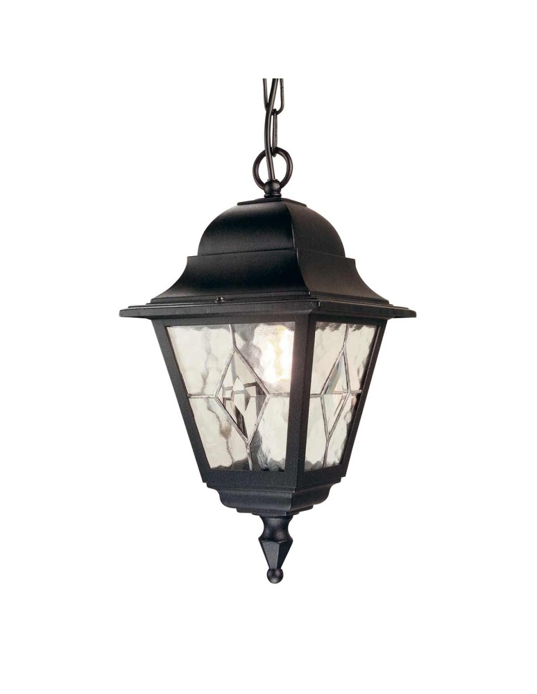 Elstead Lighting Latarnia wisząca Norfolk - 1 źródło światła IP44 NR9-BLK