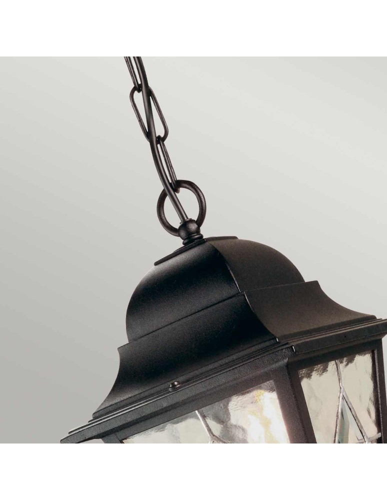 Elstead Lighting Latarnia wisząca Norfolk - 1 źródło światła IP44 NR9-BLK