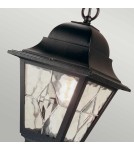 Lampy zewnętrzne wiszące - Elstead Lighting Latarnia wisząca Norfolk - 1 źródło światła IP44 NR9-BLK - product 3