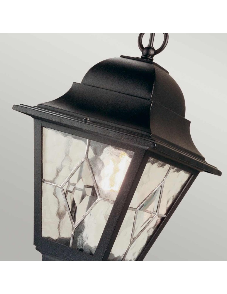 Elstead Lighting Latarnia wisząca Norfolk - 1 źródło światła IP44 NR9-BLK