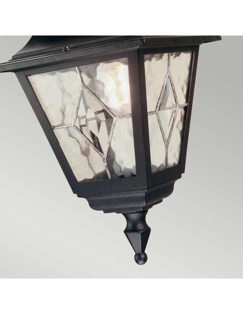 Elstead Lighting Latarnia wisząca Norfolk - 1 źródło światła IP44 NR9-BLK