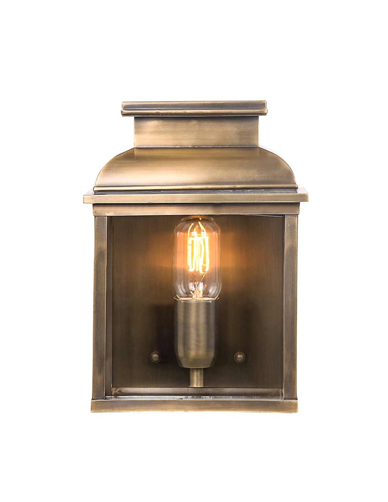 Elstead Lighting Latarnia naścienna Old Bailey - 1 źródło światła IP44 OLD-BAILEY-BR Elstead Lighting Latarnia naścienna Old Bailey - 1 źródło światła IP44 OLD-BAILEY-BR