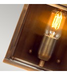Elstead Lighting Latarnia naścienna Old Bailey - 1 źródło światła IP44 OLD-BAILEY-BR Elstead Lighting Latarnia naścienna Old Bailey - 1 źródło światła IP44 OLD-BAILEY-BR