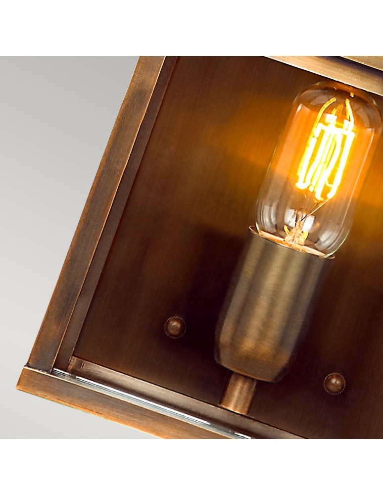 Elstead Lighting Latarnia naścienna Old Bailey - 1 źródło światła IP44 OLD-BAILEY-BR Elstead Lighting Latarnia naścienna Old Bailey - 1 źródło światła IP44 OLD-BAILEY-BR