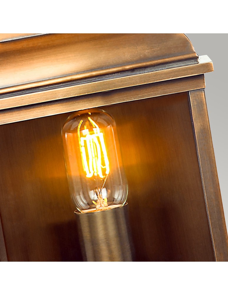 Elstead Lighting Latarnia naścienna Old Bailey - 1 źródło światła IP44 OLD-BAILEY-BR Elstead Lighting Latarnia naścienna Old Bailey - 1 źródło światła IP44 OLD-BAILEY-BR
