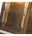 Elstead Lighting Duża latarnia naścienna Old Bailey - 2 źródła światła IP44 OLD-BAILEY-L-BR Elstead Lighting Duża latarnia naścienna Old Bailey - 2 źródła światła IP44 OLD-BAILEY-L-BR