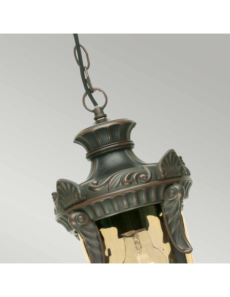 Elstead Lighting Średnia latarnia wisząca Philadelphia - 1 źródło światła IP44 PH8-M-OB Elstead Lighting Średnia latarnia wisząca Philadelphia - 1 źródło światła IP44 PH8-M-OB