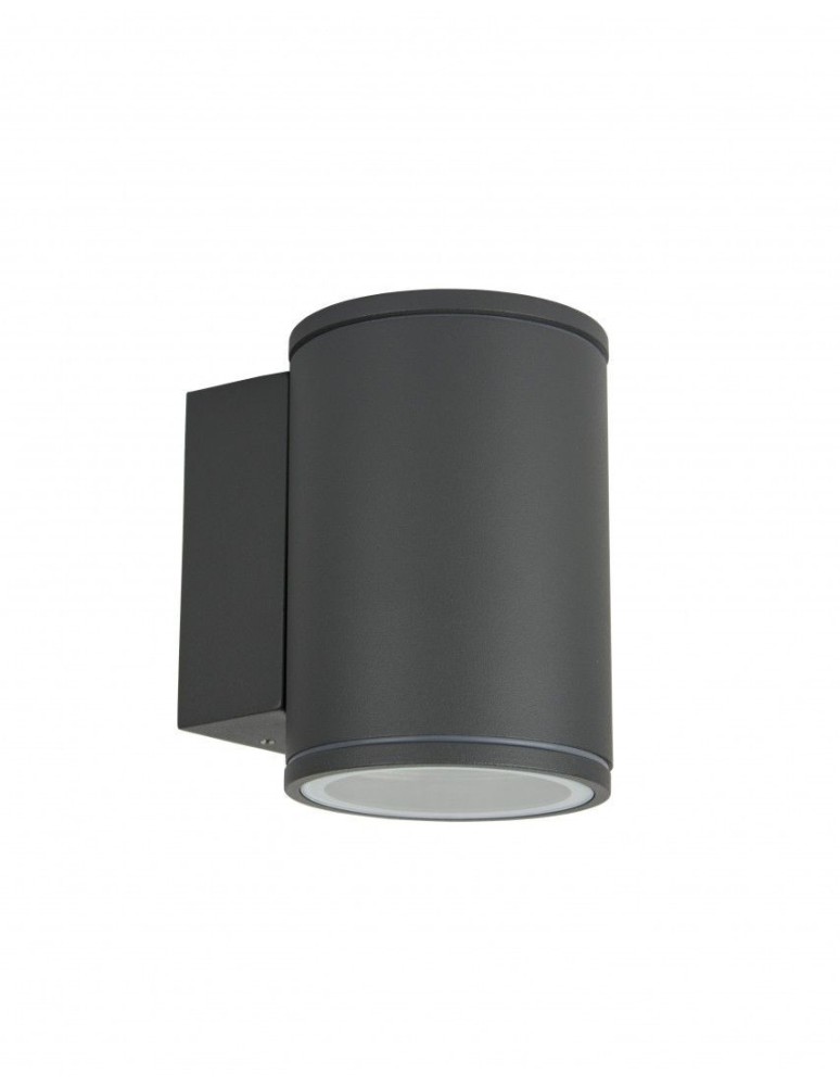 Kinkiety zewnętrzne - SU-MA ADELA MIDI 1xGU10 Kinkiet IP54 M1456 DG - produkt kolory-swiatla.pl 1
