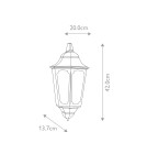 Elstead Lighting Latarnia naścienna Parish - 1 źródło światła IP44 PR7-BLACK Elstead Lighting Latarnia naścienna Parish - 1 źródło światła IP44 PR7-BLACK
