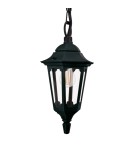 Lampy zewnętrzne wiszące - Elstead Lighting Latarnia wisząca Parish - 1 źródło światła IP44 PR9-BLACK - product 1
