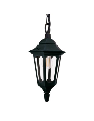 Elstead Lighting Latarnia wisząca Parish - 1 źródło światła IP44 PR9-BLACK