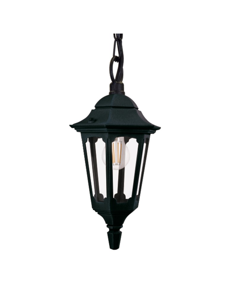 Elstead Lighting Latarnia wisząca Parish - 1 źródło światła IP44 PR9-BLACK