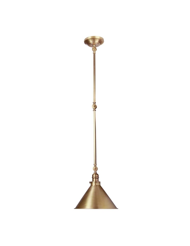 Elstead Lighting Kinkiet / Lampa wisząca Provence - 1 źródło światła - Postarzany mosiądz PV-GWP-AB Elstead Lighting Kinkiet / Lampa wisząca Provence - 1 źródło światła - Postarzany mosiądz PV-GWP-AB