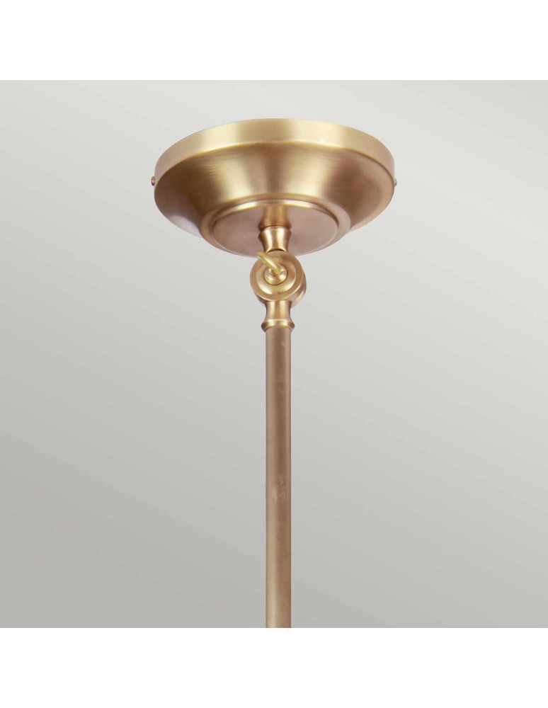 Elstead Lighting Kinkiet / Lampa wisząca Provence - 1 źródło światła - Postarzany mosiądz PV-GWP-AB Elstead Lighting Kinkiet / Lampa wisząca Provence - 1 źródło światła - Postarzany mosiądz PV-GWP-AB