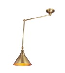 Elstead Lighting Kinkiet / Lampa wisząca Provence - 1 źródło światła - Postarzany mosiądz PV-GWP-AB Elstead Lighting Kinkiet / Lampa wisząca Provence - 1 źródło światła - Postarzany mosiądz PV-GWP-AB