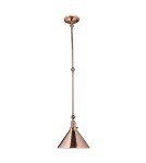 Elstead Lighting Kinkiet / Lampa wisząca Provence - 1 źródło światła - Polerowana miedź PV-GWP-CPR Elstead Lighting Kinkiet / Lampa wisząca Provence - 1 źródło światła - Polerowana miedź PV-GWP-CPR