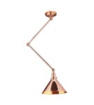 Elstead Lighting Kinkiet / Lampa wisząca Provence - 1 źródło światła - Polerowana miedź PV-GWP-CPR Elstead Lighting Kinkiet / Lampa wisząca Provence - 1 źródło światła - Polerowana miedź PV-GWP-CPR