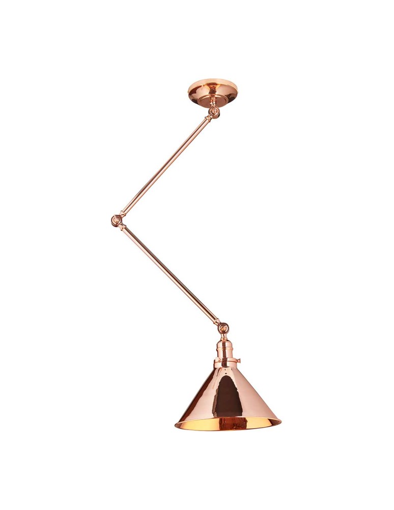 Elstead Lighting Kinkiet / Lampa wisząca Provence - 1 źródło światła - Polerowana miedź PV-GWP-CPR Elstead Lighting Kinkiet / Lampa wisząca Provence - 1 źródło światła - Polerowana miedź PV-GWP-CPR