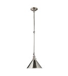 Elstead Lighting Kinkiet / Lampa wisząca Provence - 1 źródło światła - Polerowany nikiel PV-GWP-PN Elstead Lighting Kinkiet / Lampa wisząca Provence - 1 źródło światła - Polerowany nikiel PV-GWP-PN