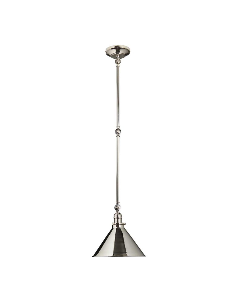 Elstead Lighting Kinkiet / Lampa wisząca Provence - 1 źródło światła - Polerowany nikiel PV-GWP-PN Elstead Lighting Kinkiet / Lampa wisząca Provence - 1 źródło światła - Polerowany nikiel PV-GWP-PN