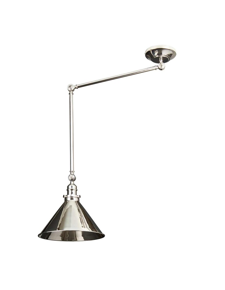Elstead Lighting Kinkiet / Lampa wisząca Provence - 1 źródło światła - Polerowany nikiel PV-GWP-PN Elstead Lighting Kinkiet / Lampa wisząca Provence - 1 źródło światła - Polerowany nikiel PV-GWP-PN