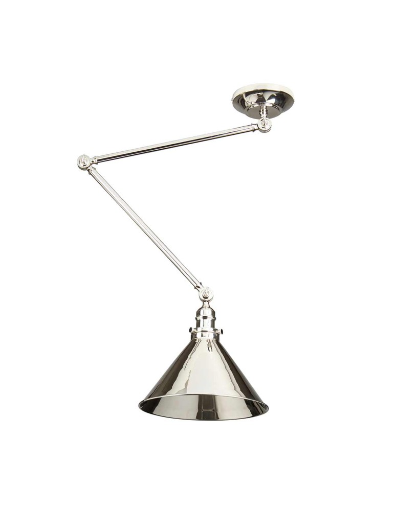 Elstead Lighting Kinkiet / Lampa wisząca Provence - 1 źródło światła - Polerowany nikiel PV-GWP-PN Elstead Lighting Kinkiet / Lampa wisząca Provence - 1 źródło światła - Polerowany nikiel PV-GWP-PN