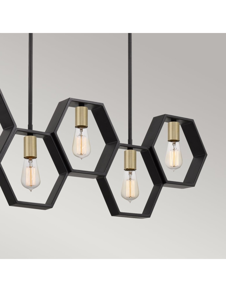 Elstead Lighting Lampa wisząca Bismarck - 5 źródeł światła QZ-BISMARCK-ISLE-EK Elstead Lighting Lampa wisząca Bismarck - 5 źródeł światła QZ-BISMARCK-ISLE-EK