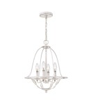 Lampy wiszące - Elstead Lighting Lampa wisząca Bradbury - 4 źródła światła - Antyczna biel QZ-BRADBURY-4P-AWH - product 1
