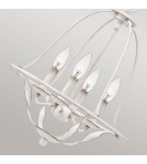 Lampy wiszące - Elstead Lighting Lampa wisząca Bradbury - 4 źródła światła - Antyczna biel QZ-BRADBURY-4P-AWH - product 3