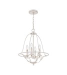 Lampy wiszące - Elstead Lighting Lampa wisząca Bradbury - 4 źródła światła - Antyczna biel QZ-BRADBURY-4P-AWH - product 4