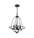 Elstead Lighting Lampa wisząca Bradbury - 4 źródła światła - Popielata QZ-BRADBURY-4P-GK Elstead Lighting Lampa wisząca Bradbury - 4 źródła światła - Popielata QZ-BRADBURY-4P-GK