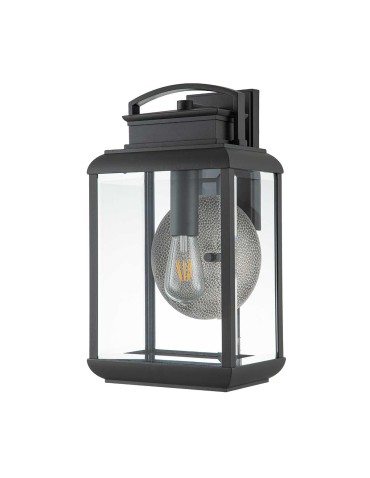 Elstead Lighting Duża latarnia naścienna Byron - 1 źródło światła - Grafitowe IP44 QZ-BYRON-L-GR - product 2