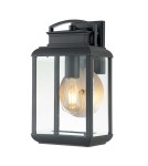 Elstead Lighting Średnia latarnia naścienna Byron - 1 źródło światła - Grafitowe IP44 QZ-BYRON-M-GR Elstead Lighting Średnia latarnia naścienna Byron - 1 źródło światła - Grafitowe IP44 QZ-BYRON-M-GR